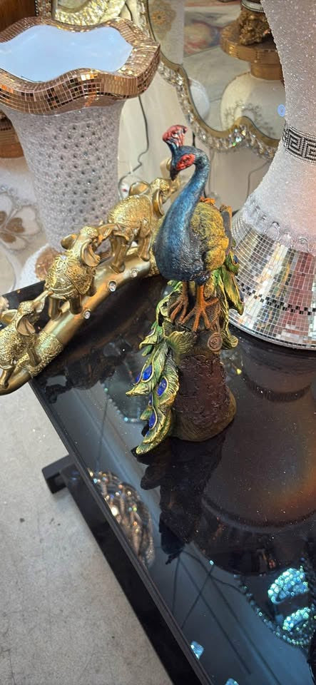 Decorative Peacock Figurine – H14