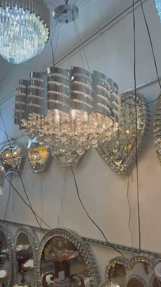 LED Modern Crystal Chandelier Elegance
